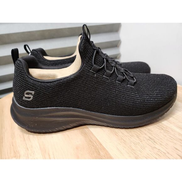 S Sport by Skechers Slip-On Sneakers – Women’s Size 10, Black, Memory Foam - Picture 3 of 9